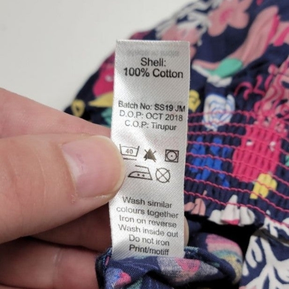 Organic Cotton Under the Sea Romper size 0-3 months - Picture 5 of 6